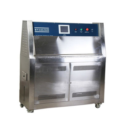 دستگاه تست اشعه ماوراء بنفش قابل برنامه ریزی صفحه نمایش لمسی، محفظه پخت UV 290-400nm