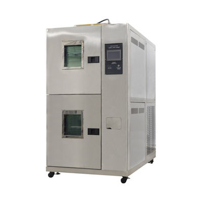 Liyi -40C ~ 150C دو منطقه تحت متناوب درجه حرارت بالا و پایین محیط آزمایش محیط آزمایش گرمایش سرد شوک حرارتی