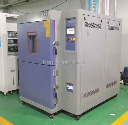 محفظه تست سیکل شوک حرارتی تغییر سریع دما بالا و پایین LIYI 80L، ابزار تغییر سریع دما